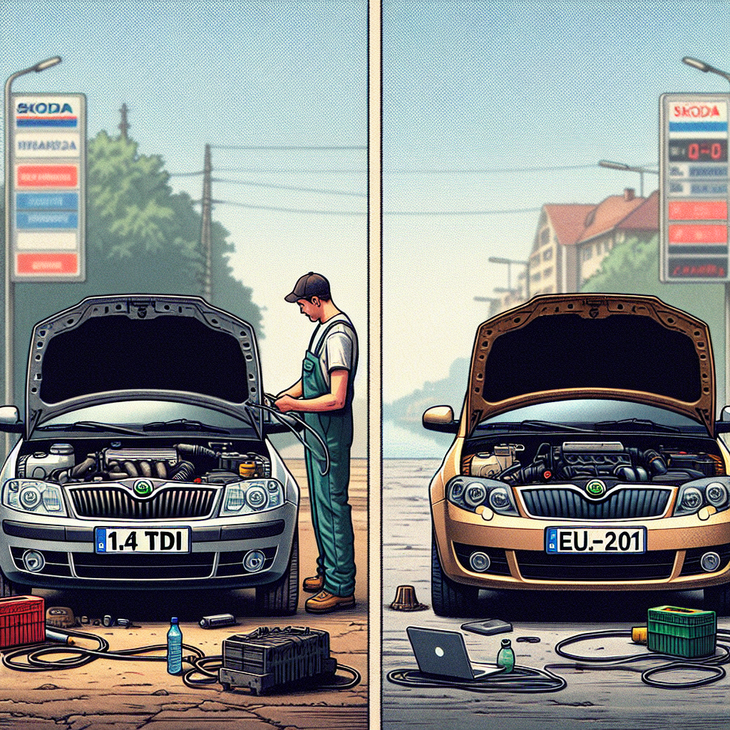 Cum se compară motoarele 1.4 TDI și 1.6 TDI pe Skoda Fabia Mk2?