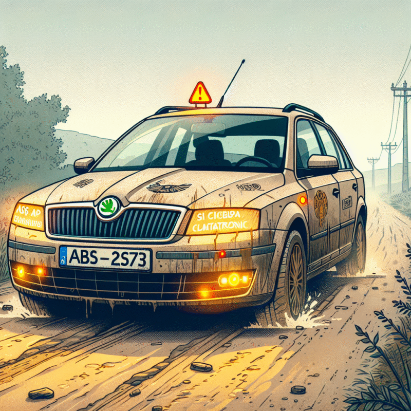 Ce probleme electrice sunt frecvent întâlnite la Skoda Octavia Mk2 (senzori, ABS, climatizare)?