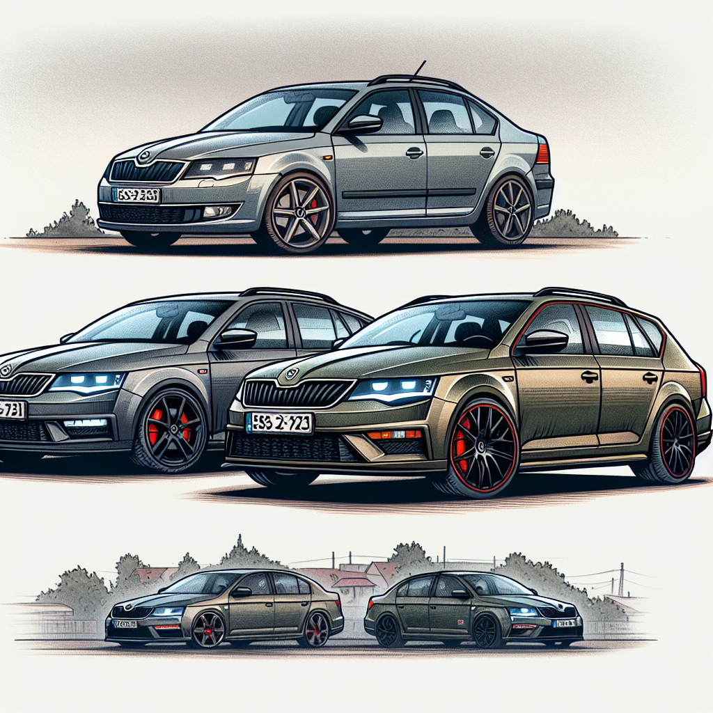 Merită diferența de preț între o Skoda Octavia Mk2 normală și una RS?