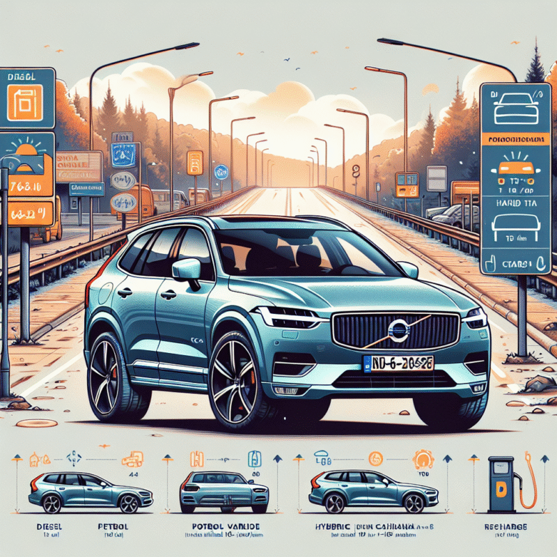 Consumul real la XC60 gen2: benzină, diesel și hibrid – valori din viața reală