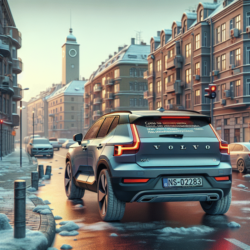 Recall camera marșarier Volvo XC40 2021–2025: simptome și update software