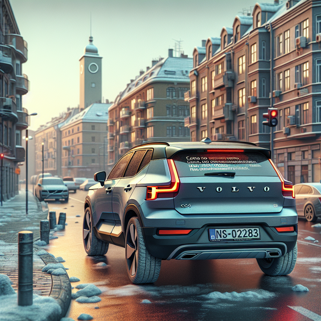 Recall camera marșarier Volvo XC40 2021–2025: simptome și update software