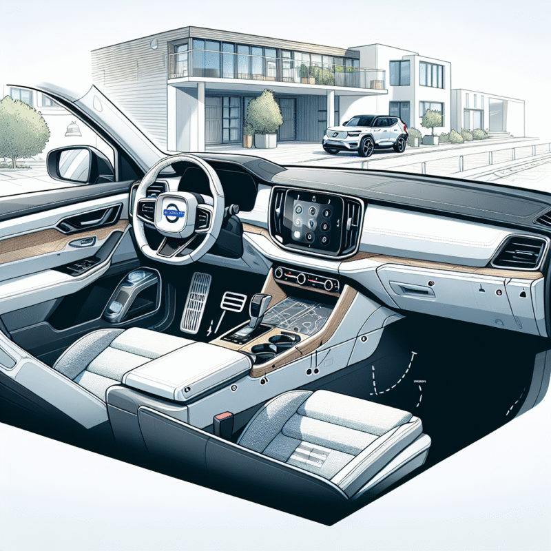 Volvo XC40 facelift: calitatea interiorului și zonele care scârțâie
