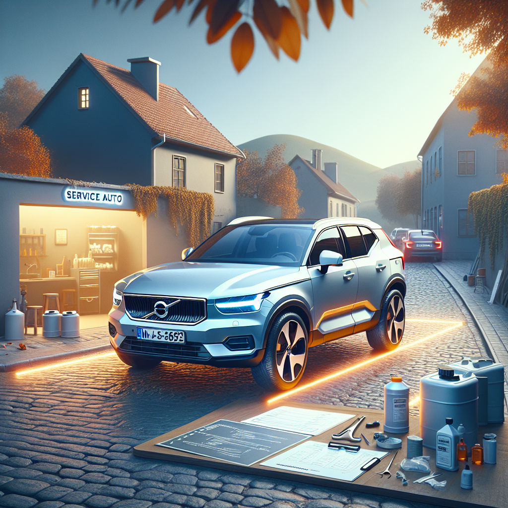 Volvo XC40 2022+ — întreținere corectă: intervale, uleiuri, filtre