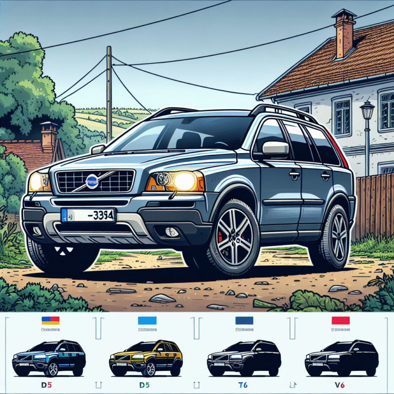 Cele mai bune motoare pentru Volvo XC90 prima generație: D5, T6 sau V8?