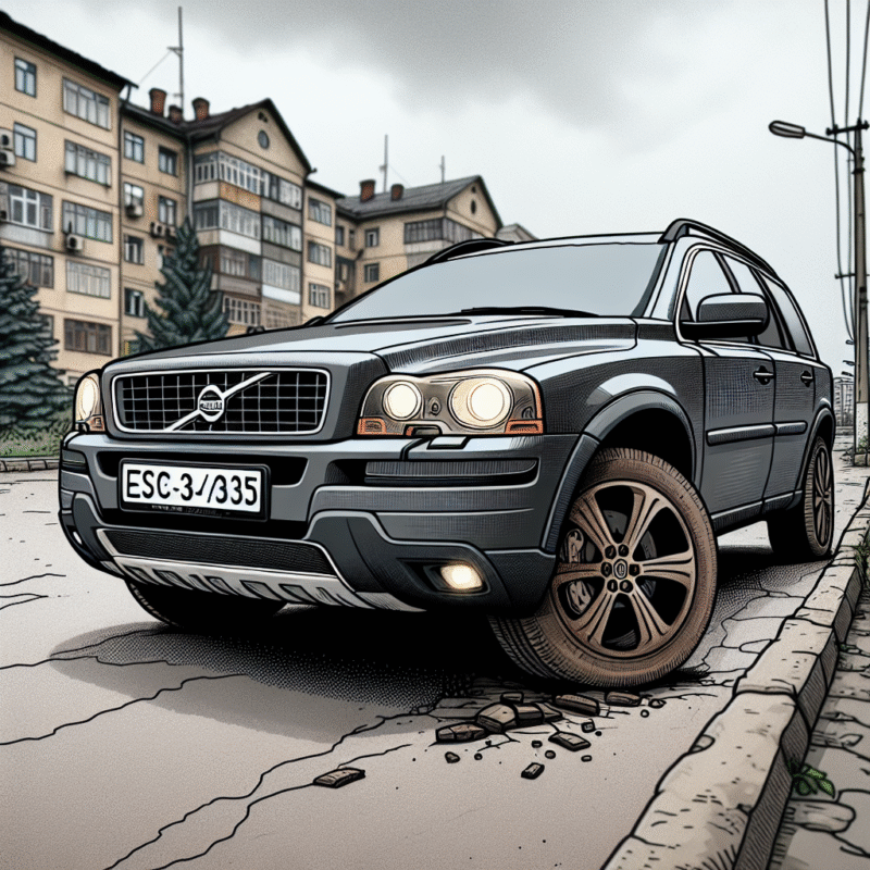 Frânele la Volvo XC90 Mk1: discuri care se ovalizează și etriere blocate