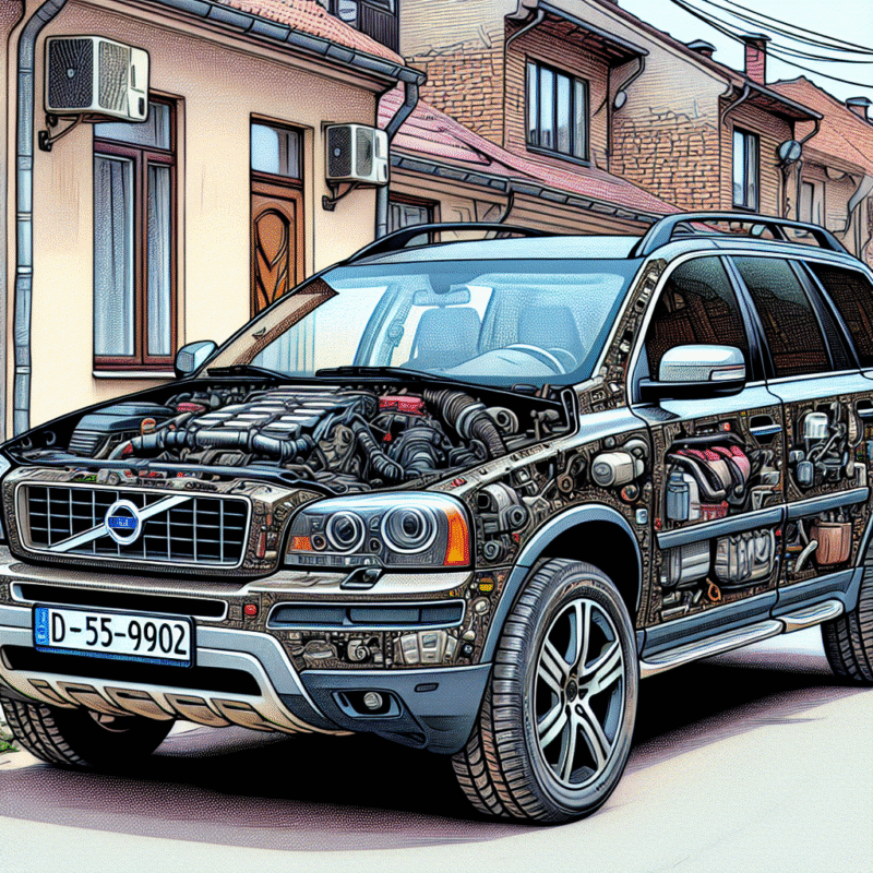 Volvo XC90 prima generație – scurgeri de ulei tipice și de unde vin