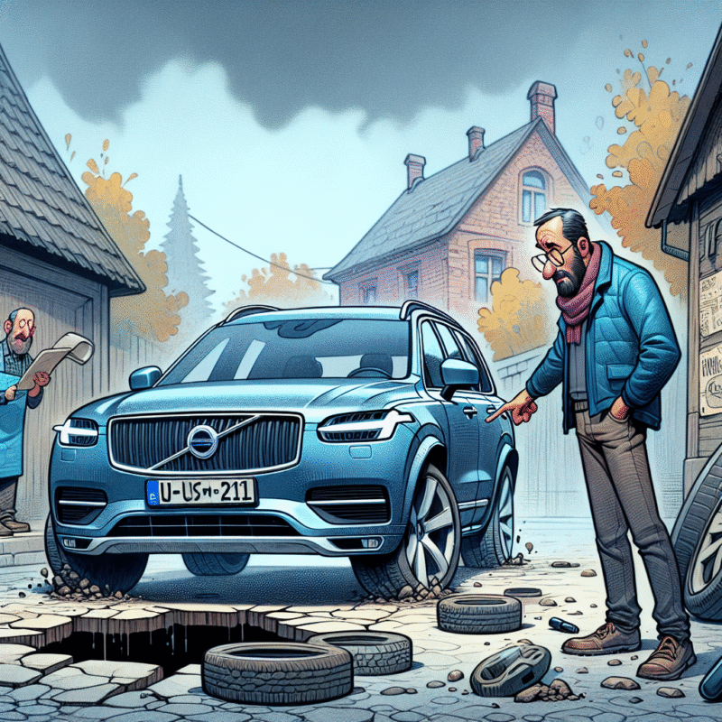 Zgomote la trenul de rulare XC90 II: cauze și soluții