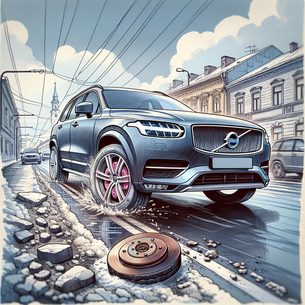 Frânele la XC90 II: uzură rapidă, vibrații și etriere blocate