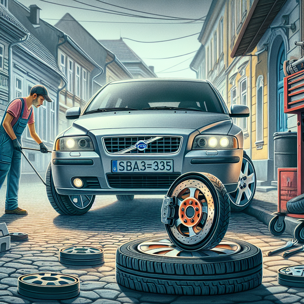 Frâne S40/V40: vibrații, etriere blocate și discuri ovalizate