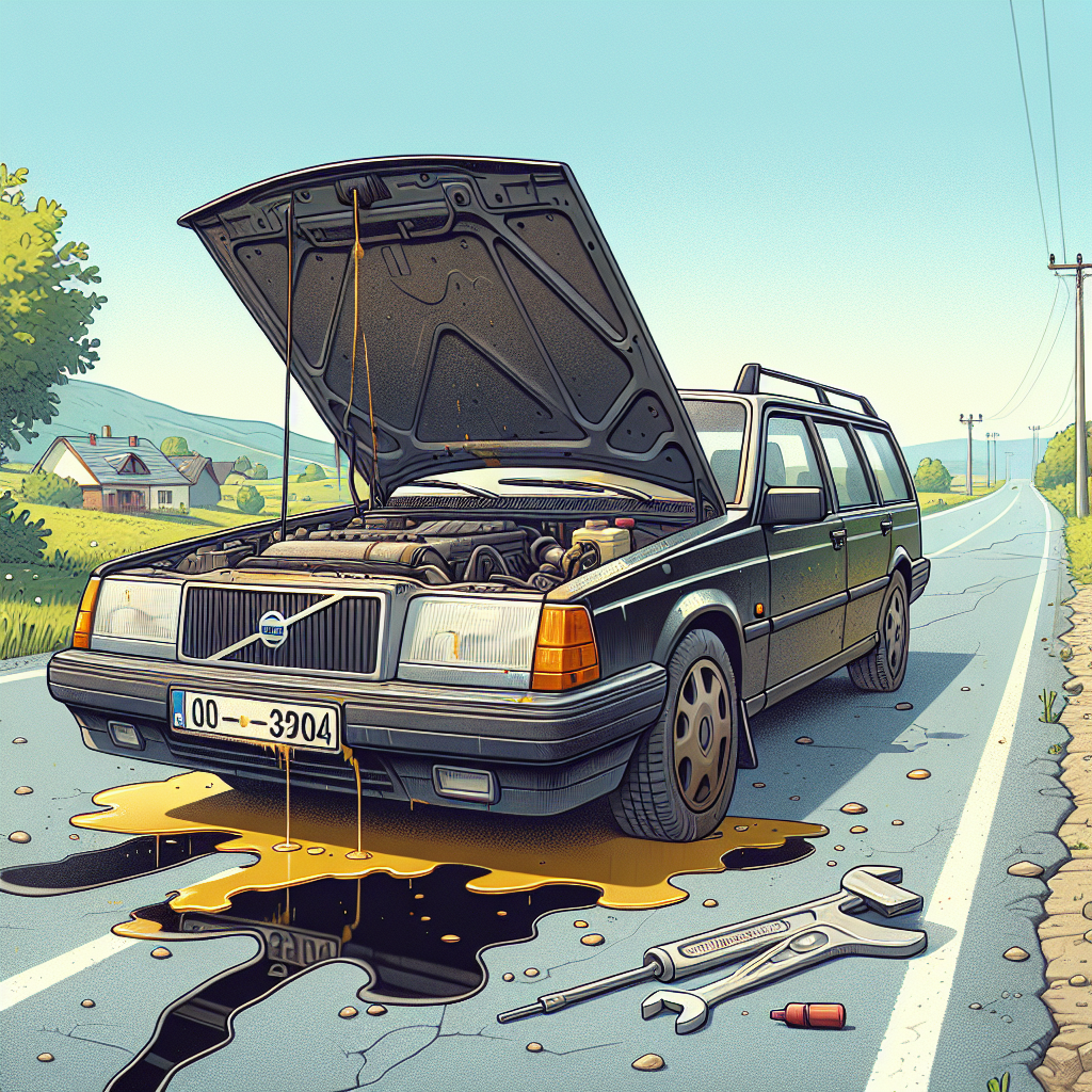 Scăpări de ulei la S40/V40 gen1: unde apar cel mai des