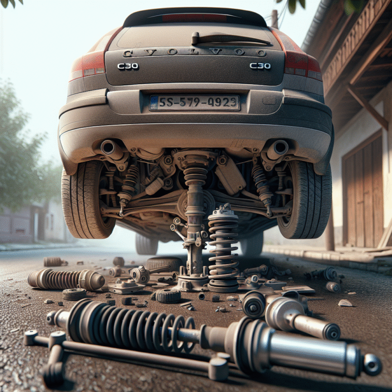 Suspensia spate la Volvo C30: zgomote, stabilitate slabă – cauze și remedii