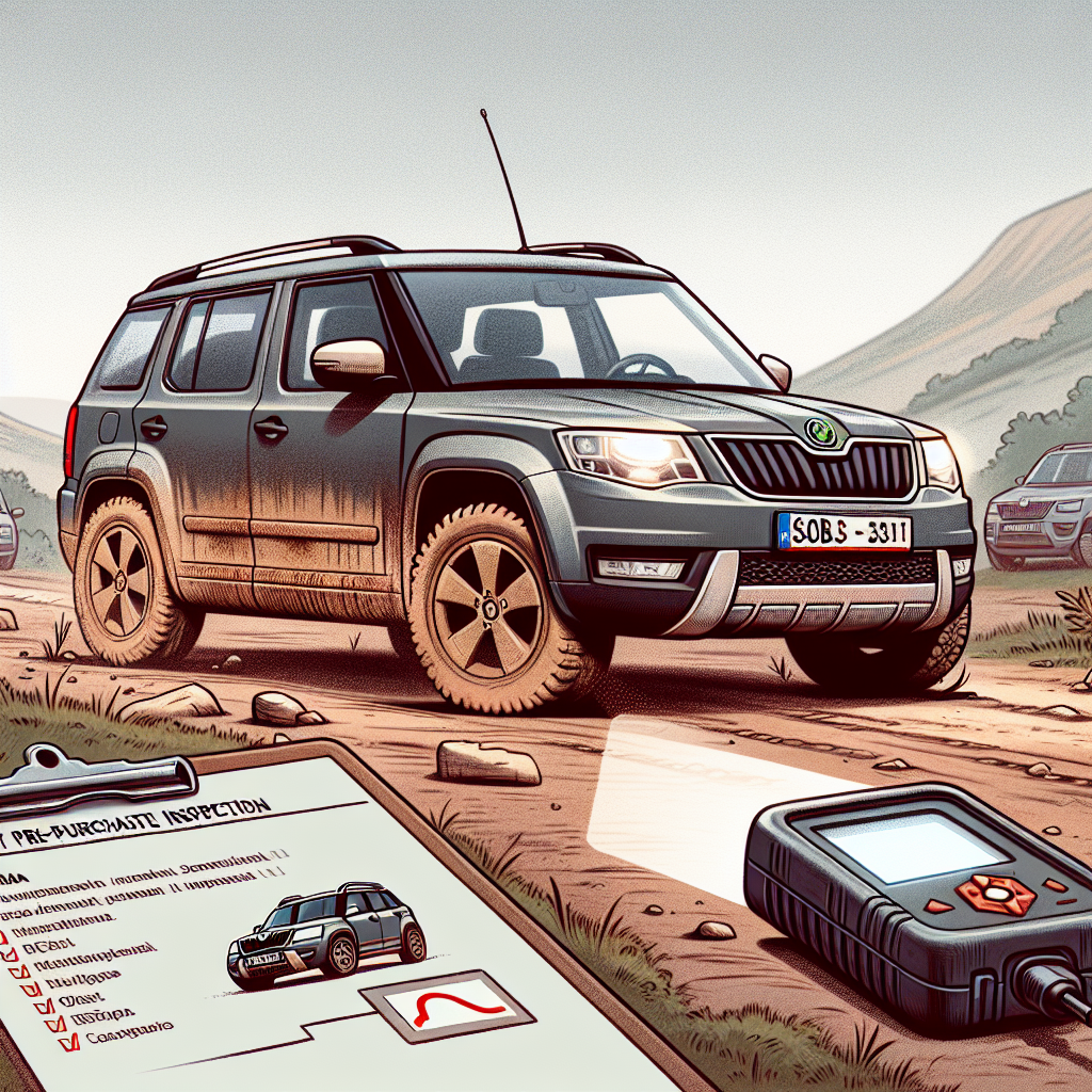 Ce să verifici când cumperi un Yeti second‑hand: rugină, off‑road damage și sisteme electrice