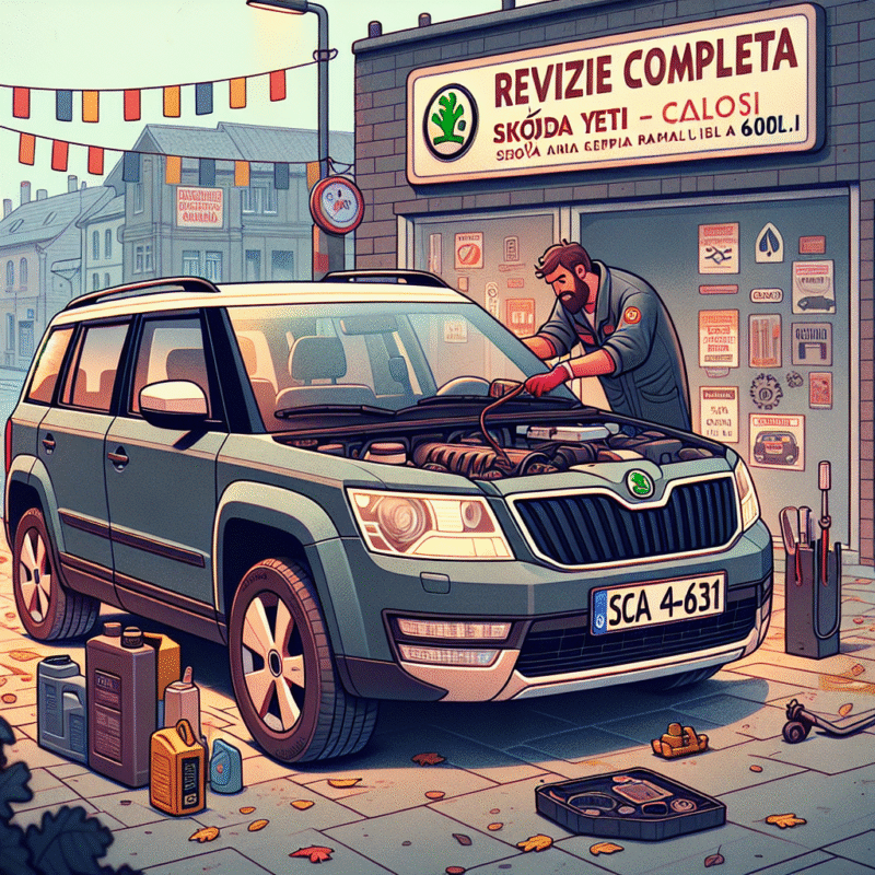 Cât costă întreținerea unei Skoda Yeti: revizii, distribuție și piese de schimb