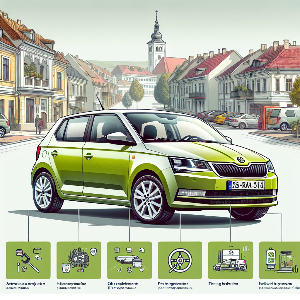 Costuri de întreținere Skoda Citigo: revizii, piese și intervale recomandate