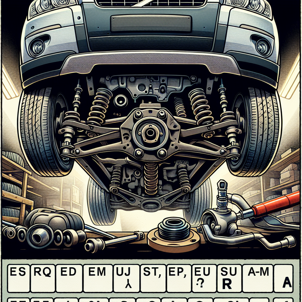 Suspensia la XC60 gen1: bucșe, brațe, amortizoare și zgomote tipice