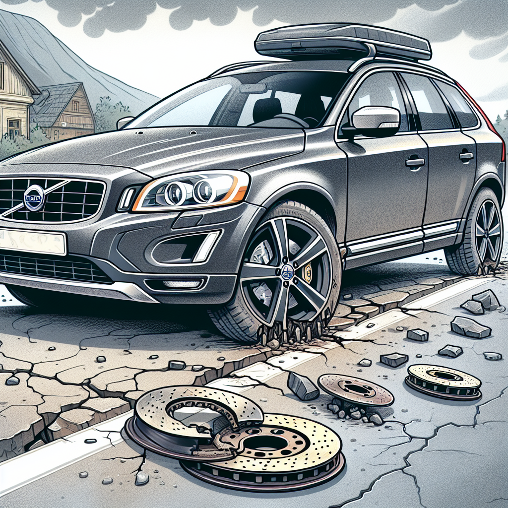 Frânele pe XC60 gen1: uzură, discuri strâmbe și upgrade-uri utile