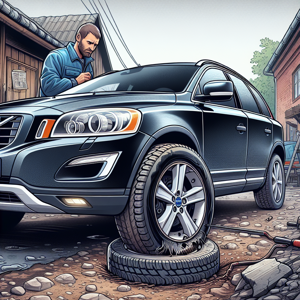 Anvelope și geometrie la XC60 gen1: uzură neuniformă și cauze posibile