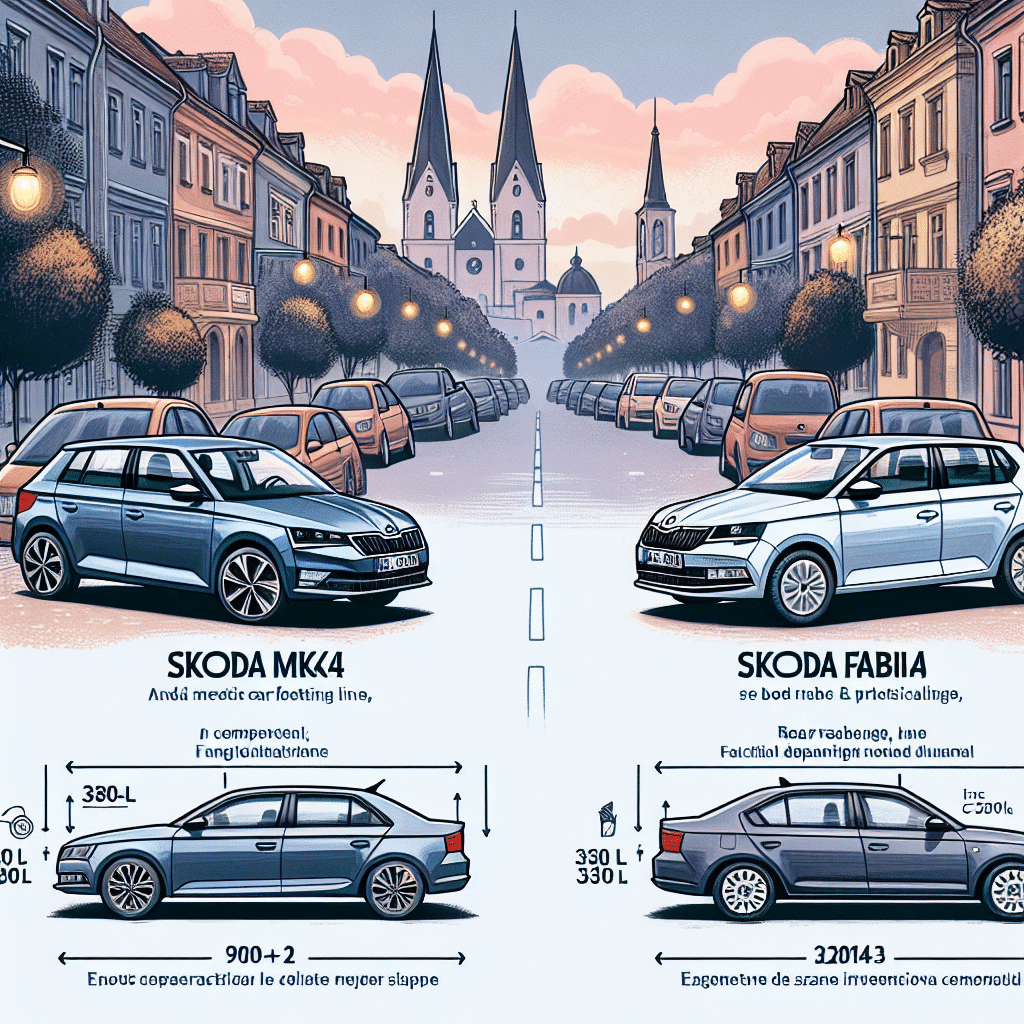 Skoda Fabia Mk4 vs Mk3: ce s-a schimbat la design, dimensiuni și portbagaj