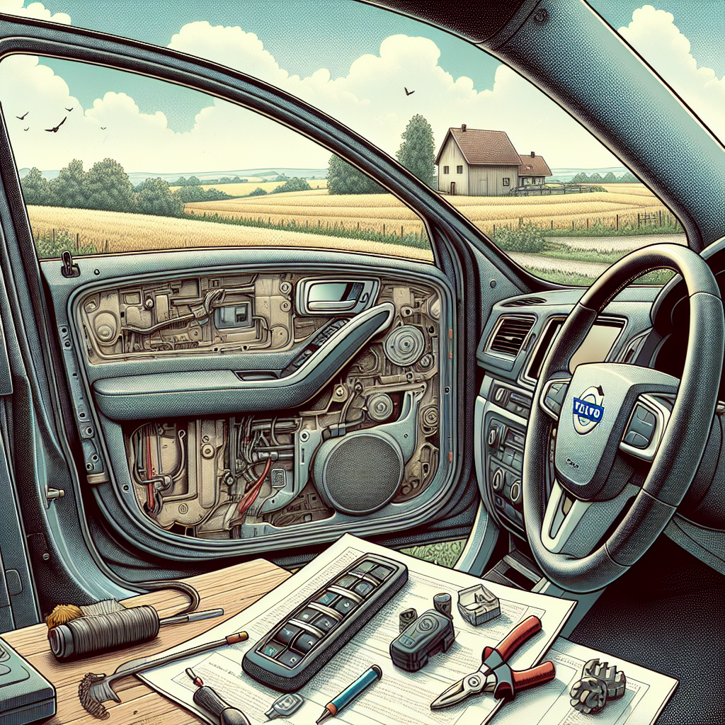 Probleme cu geamurile electrice la Volvo C30: mecanisme, butoane, cablaje