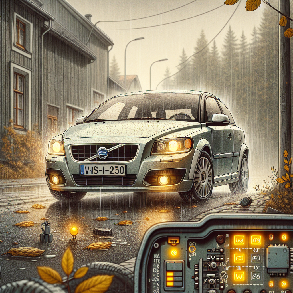 ABS / ESP la Volvo C30: martori aprinși și senzorii care pică des