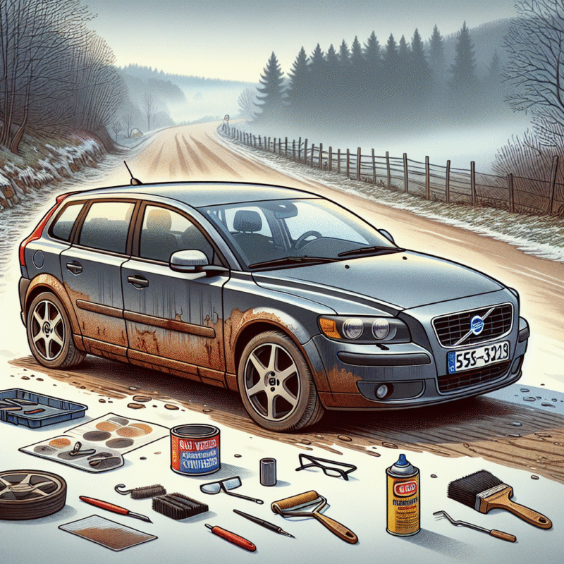 Rugina la Volvo C30: unde apare și cum o tratezi corect