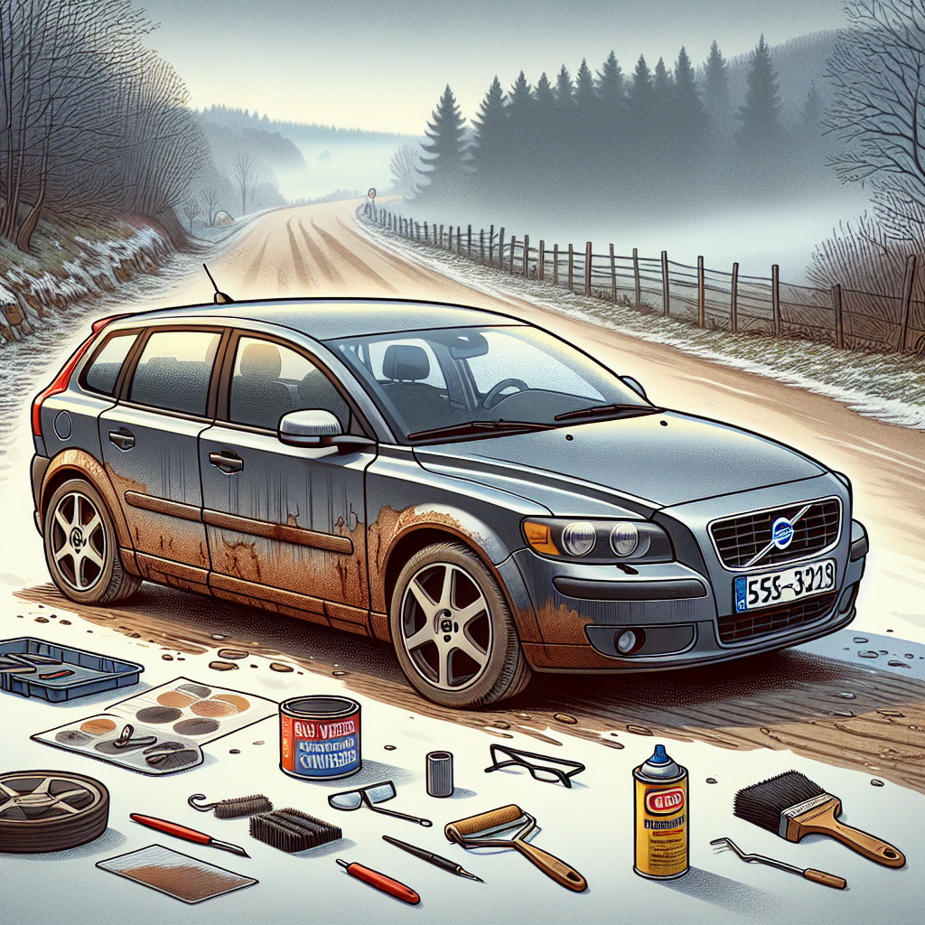 Rugina la Volvo C30: unde apare și cum o tratezi corect