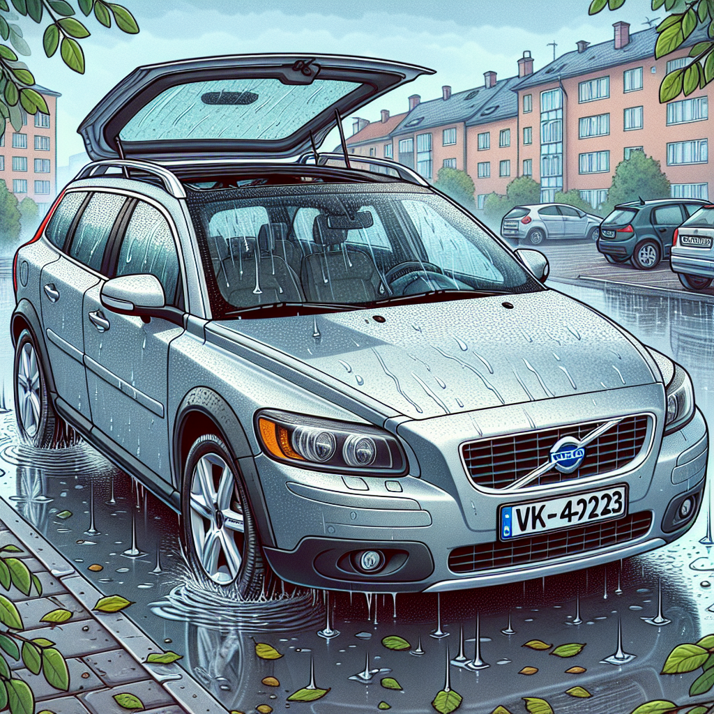 Trapa panoramică la Volvo C30 (dacă există): scurgeri și blocaje