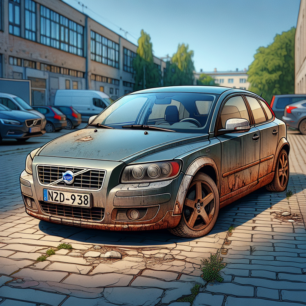 Volvo C30: semne că a fost lovită / reparată prost – cum le vezi rapid