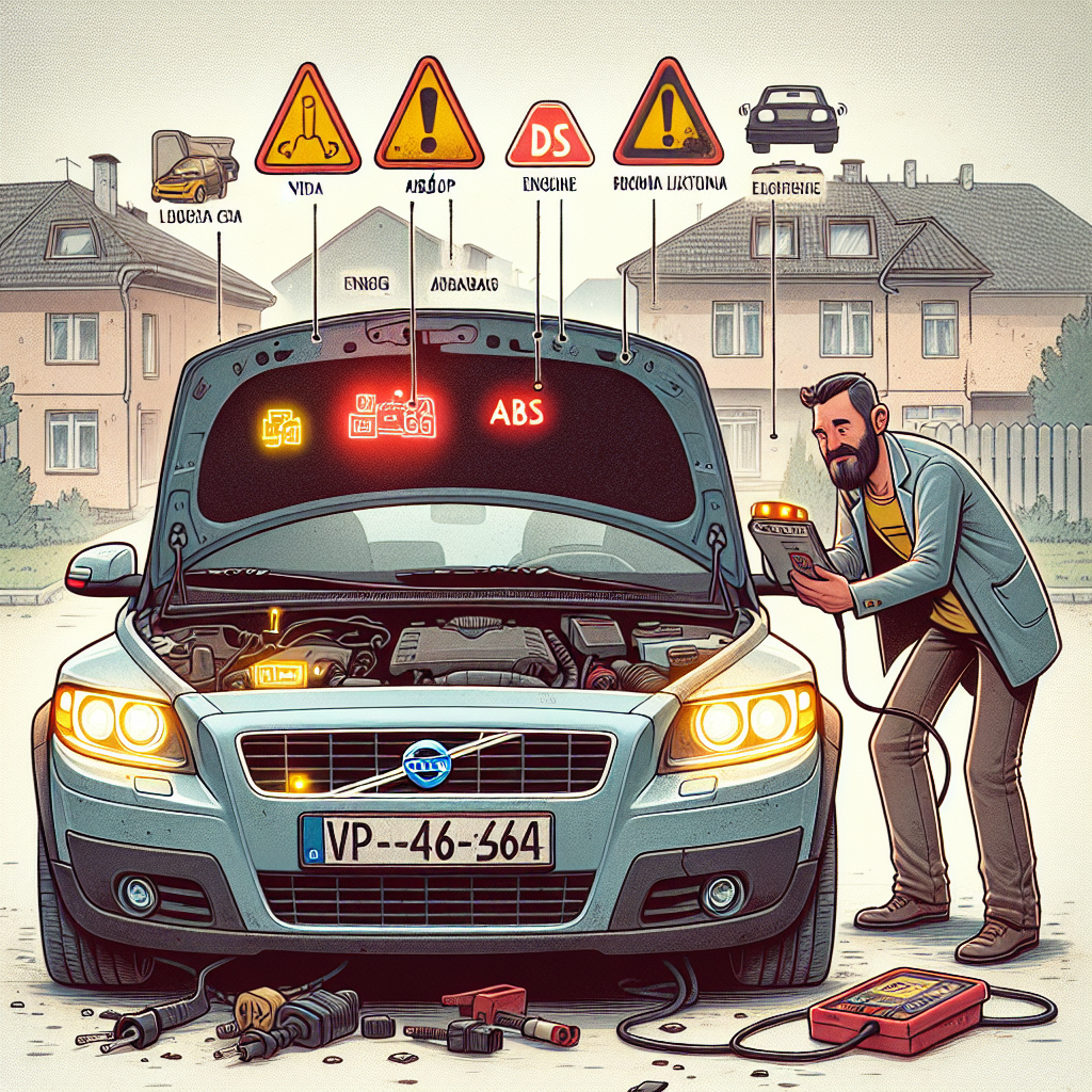 Probleme electrice la Volvo C30: senzori, erori fantomă și contact imperfect