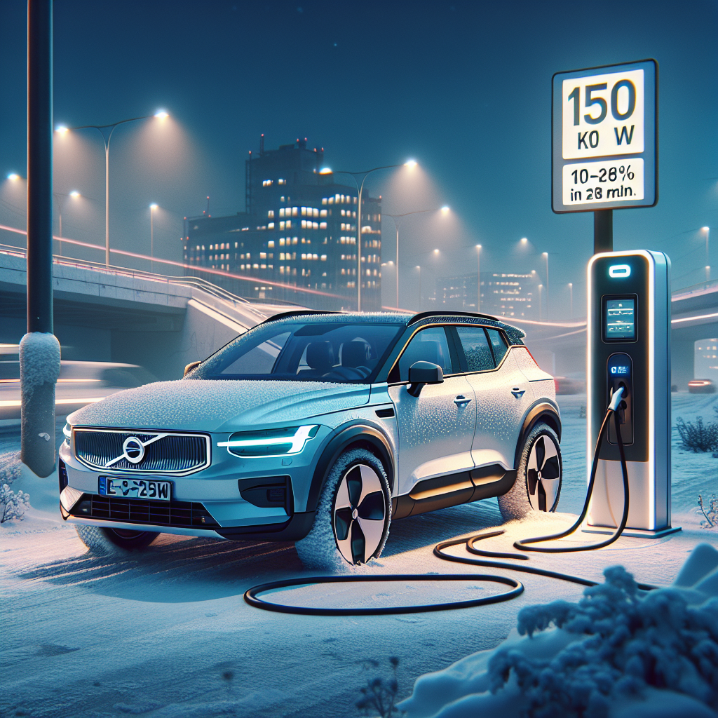 Cât de rapid se încarcă Volvo EX30 la stații de 50/100/150 kW