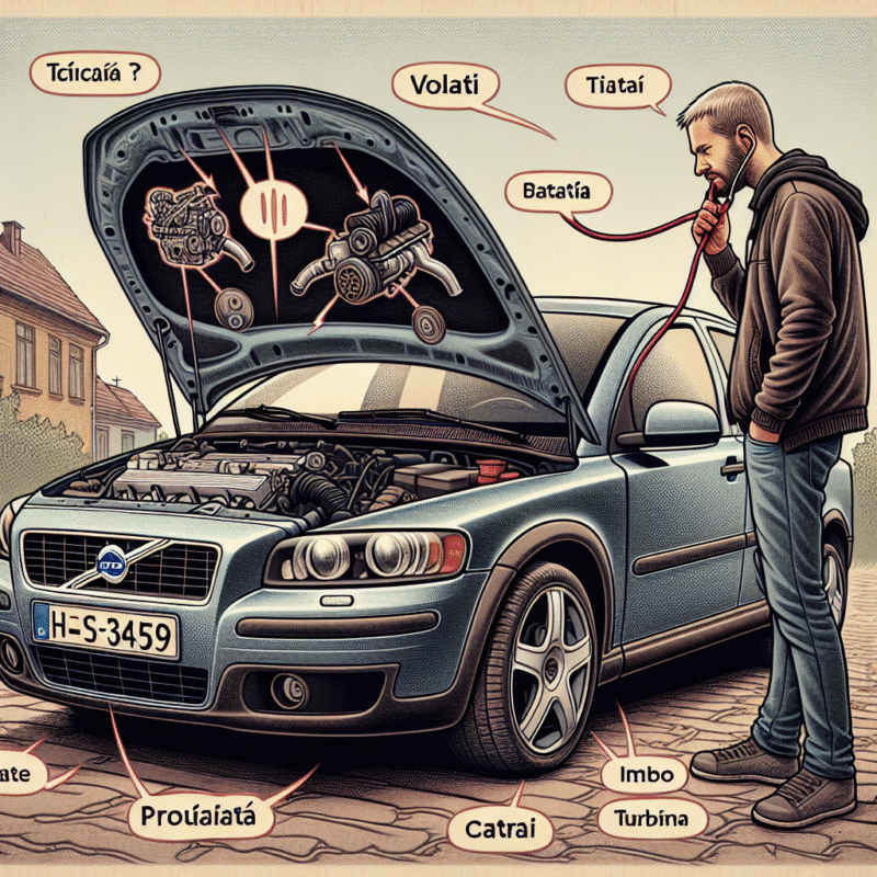 Zgomote ciudate la motorul Volvo C30: ce înseamnă fiecare sunet