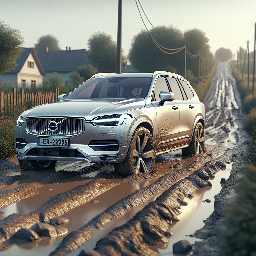 Suspensia și garda la sol: EX90 pe drumuri proaste, gropi și borduri