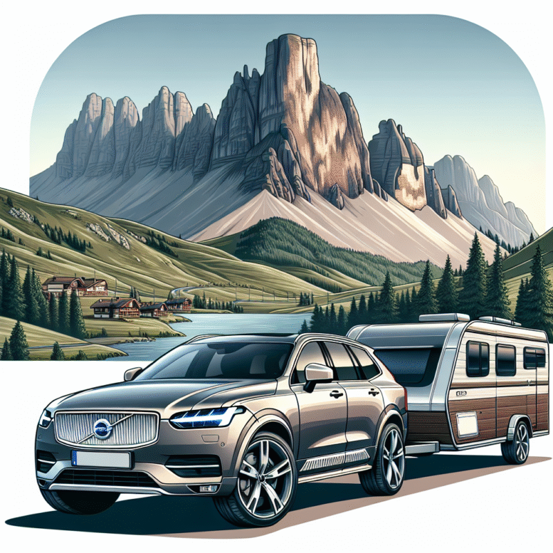 Towing cu Volvo EX90: remorcă, rulotă, cârlig și impact pe autonomie
