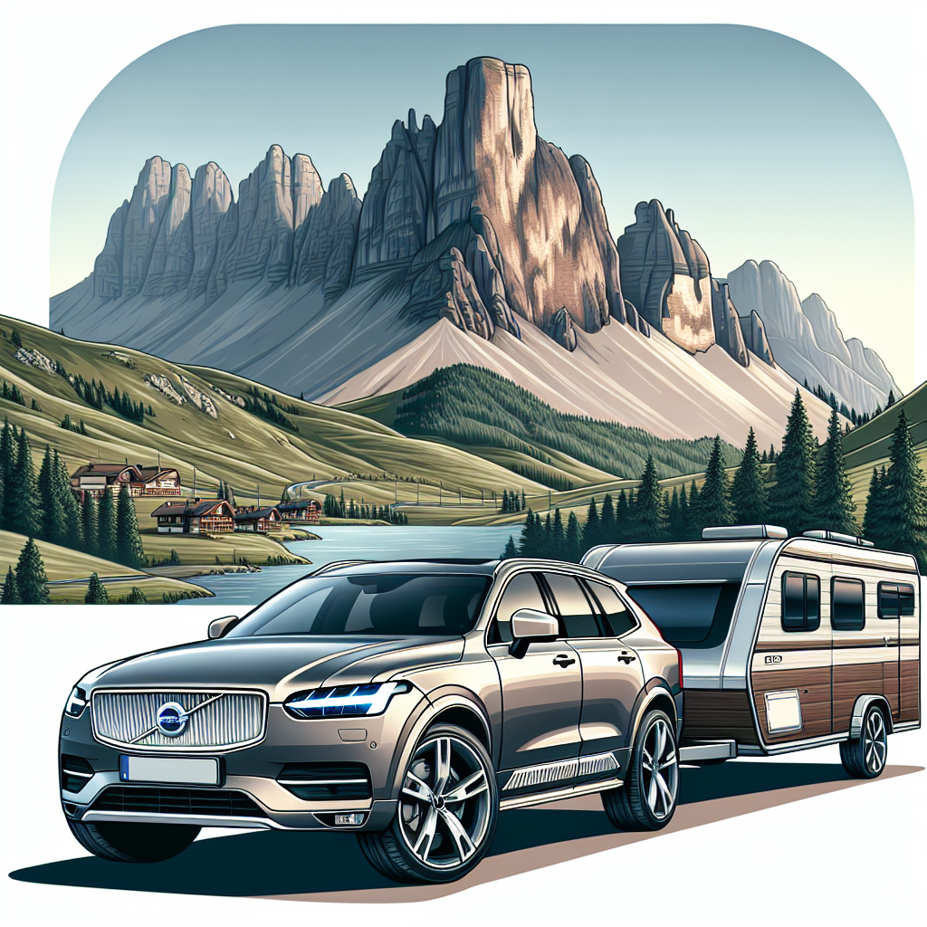 Towing cu Volvo EX90: remorcă, rulotă, cârlig și impact pe autonomie