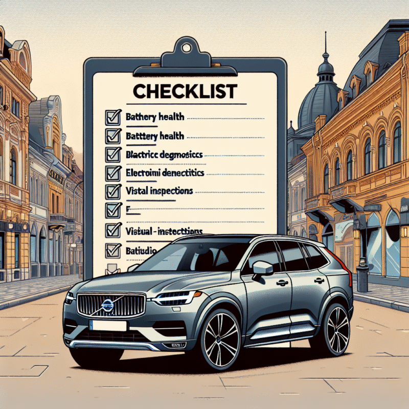 Sfaturi pentru cumpărarea unui Volvo EX90 la mâna a doua: checklist pentru inspecție