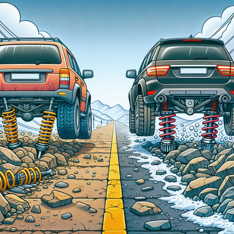 Suspensia standard vs air suspension: confort, costuri și semne de oboseală