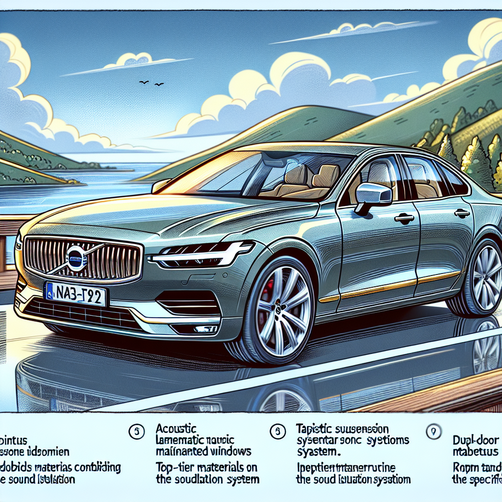 Izolare fonică și vibrații: de ce sunt S90/V90 campioni pe drum lung